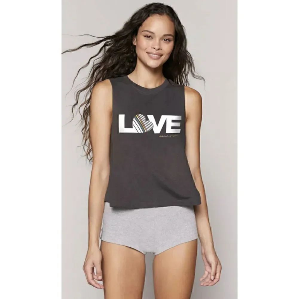 NWT Spiritual Gangster Love Crop Tank